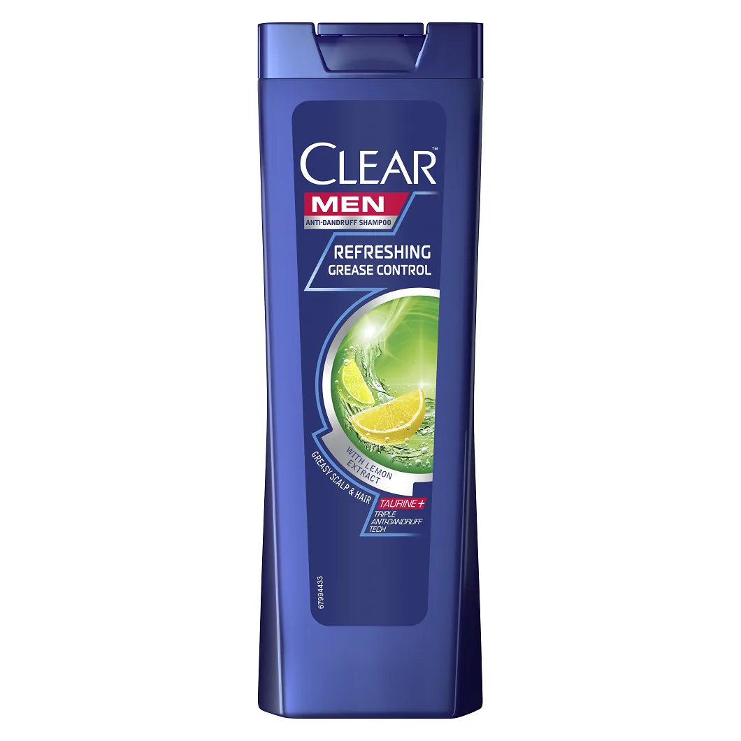 Шампунь против перхоти Clear Refreshing Grease Control, 400 мл
