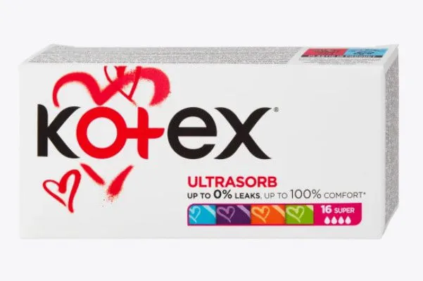 Тампоны Kotex Супер 16 шт.