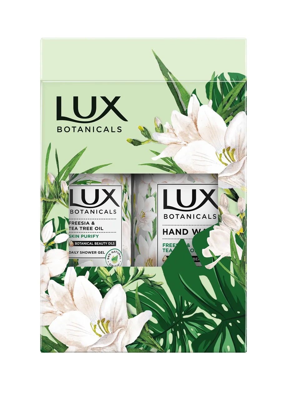 Подарочный набор LUX BOTANICALS (Гель для душа 500 мл + Жидкое мыло 400 мл) 2023