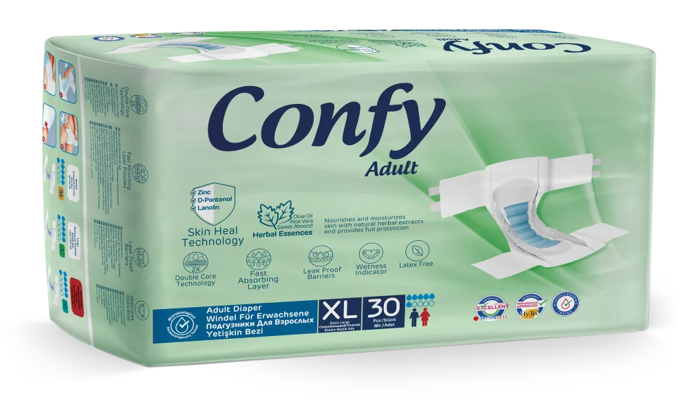 Confy Adult EXTRALARGE JUMBO, Подгузники для взрослых, 30 шт.