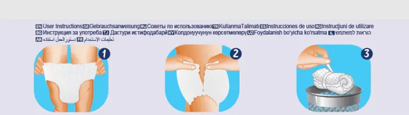 Confy Premium Adult Pants LARGE JUMBO, chiloți pentru adulți, 24 buc.