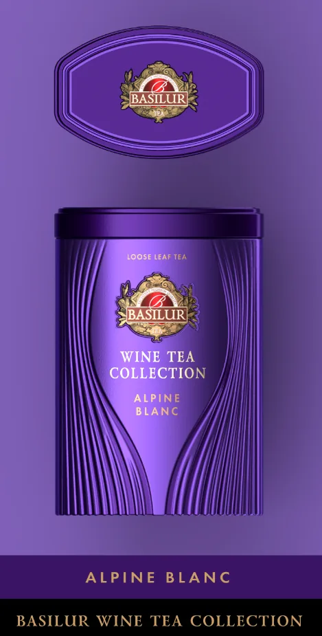 Basilur Wine Tea  ALPINE BLANC, Ceai negru, 75g