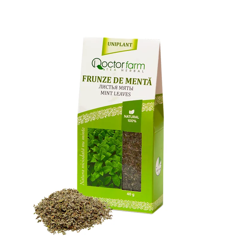 Ceai "FRUNZE DE MENTĂ" 40g