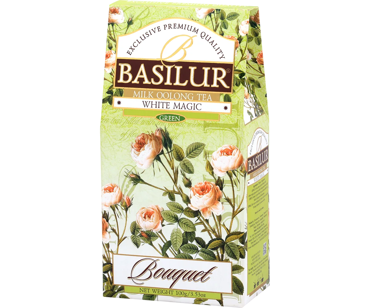 Чай зеленый  Basilur Bouquet Collection  WHITE MAGIC  100 г