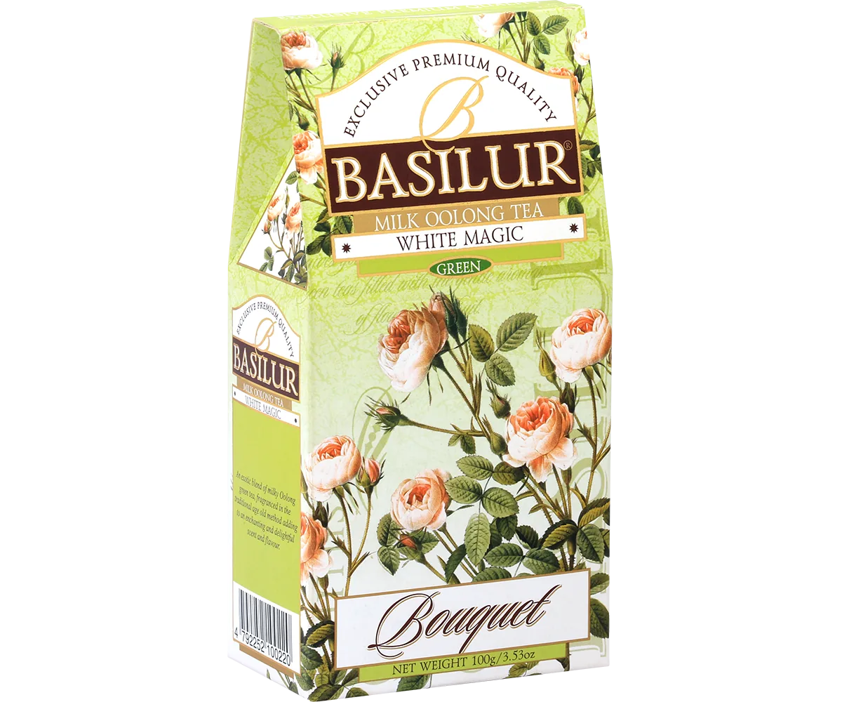 Чай зеленый  Basilur Bouquet Collection  WHITE MAGIC  100 г