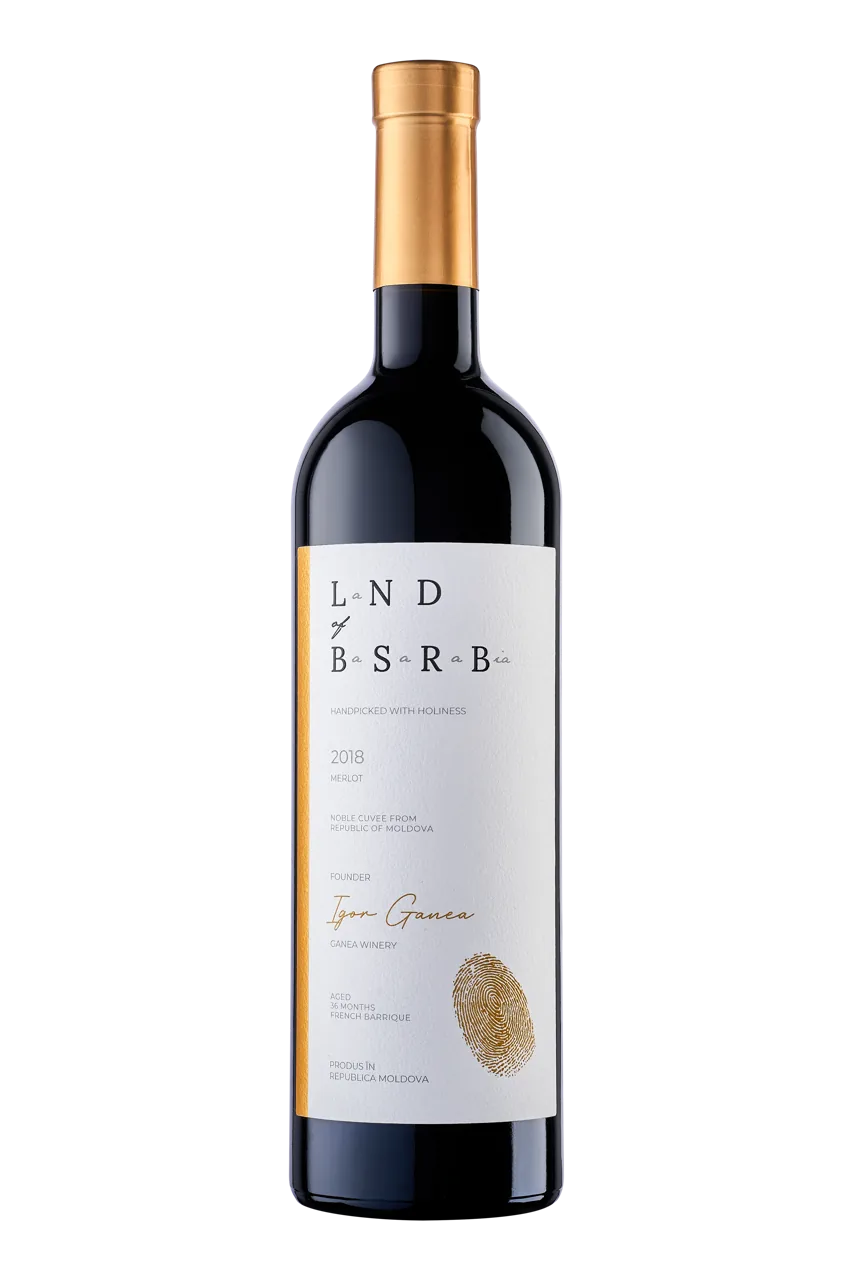 Barrique Gold  Merlot, sec roșu,  0.75 L