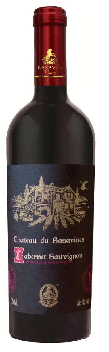 Basavin  Chateau du Basavines Cabernet Sauvignon, vin roșu sec, 0.75 L