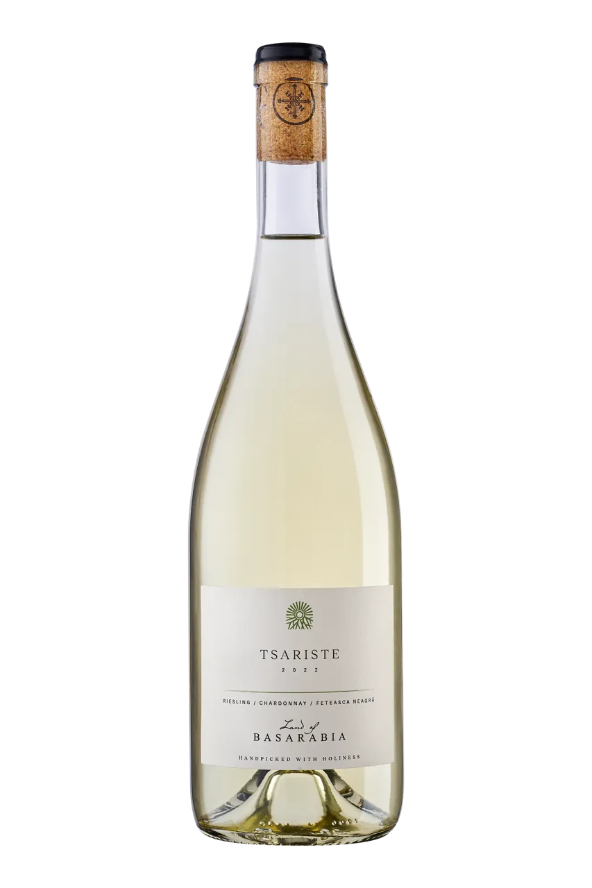 Land of Basarabia Tsariste, Riesling, Chardonnay, Feteasca Neagra,  sec alb,  0.75 L