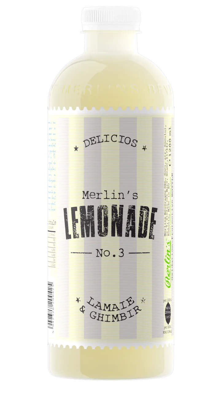 Merlin's Lemonade No.3 lemon & ginger 1,2 л