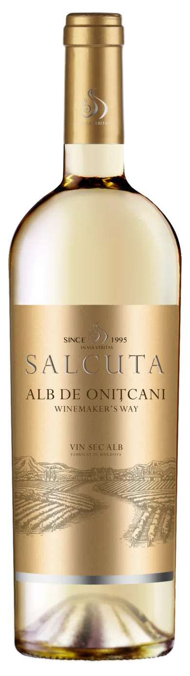 Вино Salcuta WW Alb de Onitcani,  белое сухое, 0.75 Л
