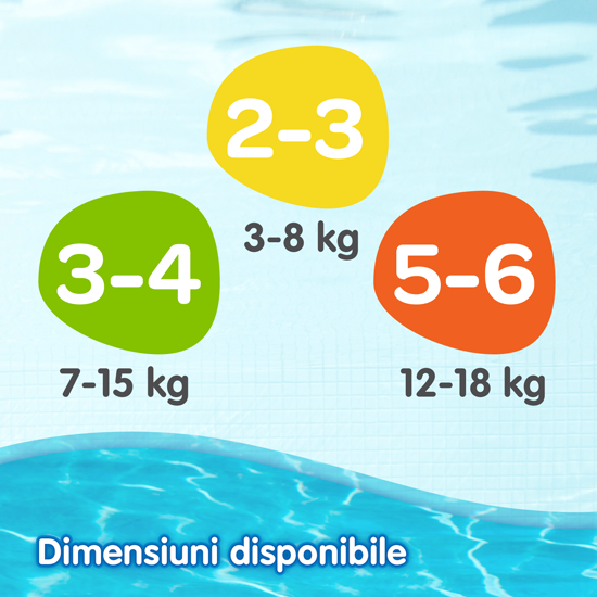 Подгузники для плавания Huggies Little Swimmers  5-6  (12-18 kg),  11 шт.