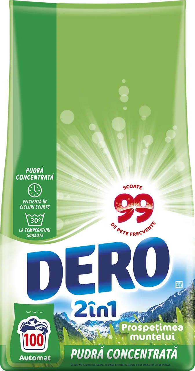 Dero Automat 2in1 Prospetimea Muntelui 7.5 kg (100 spalari)