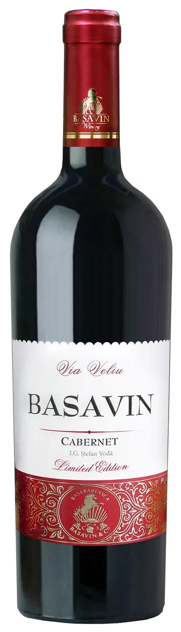 Basavin Gold Cabernet Sauvignon, vin roșu sec, 0.75 L