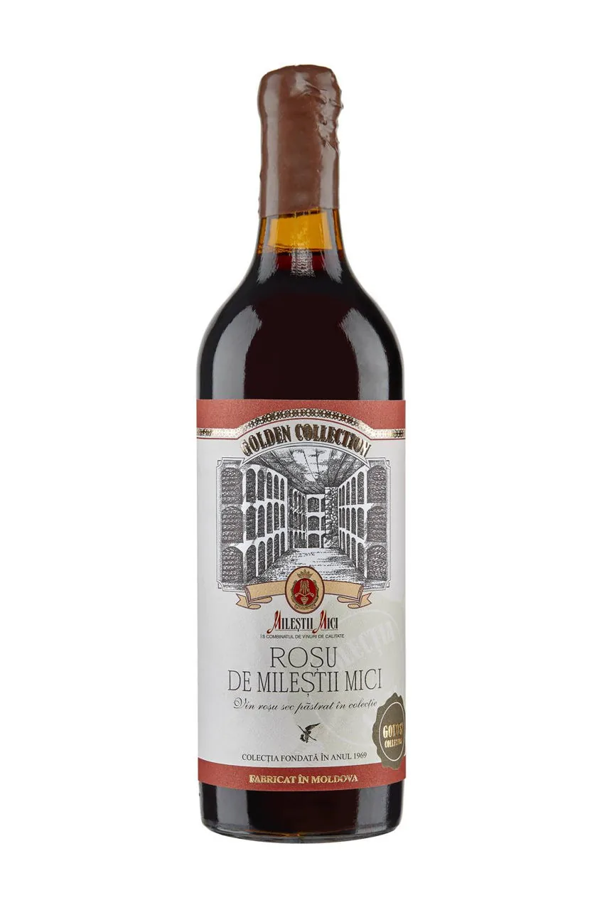 Golden Collection Roșu de Mileștii Mici 1987, красное сухое вино, 0,7 л