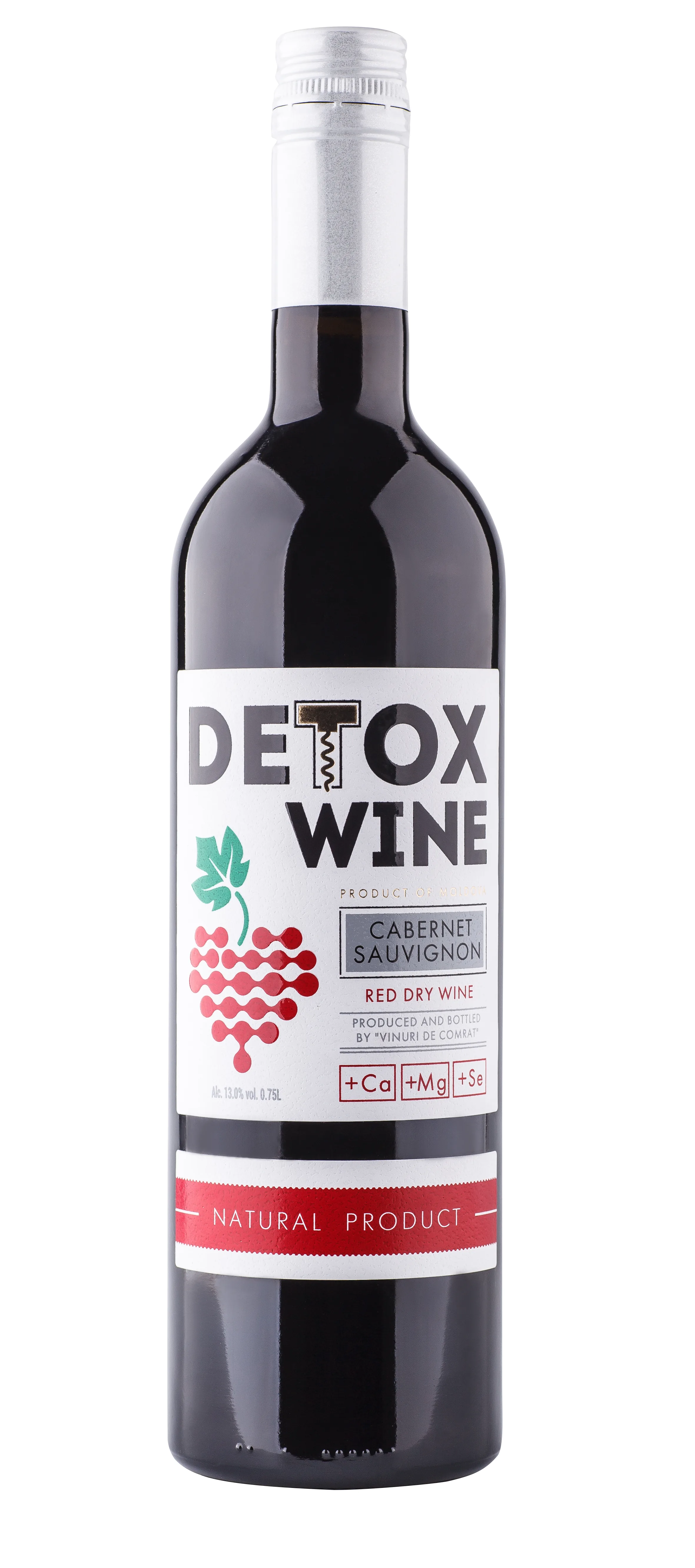 Вино Детокс Каберне Совиньон, 0.75л 
