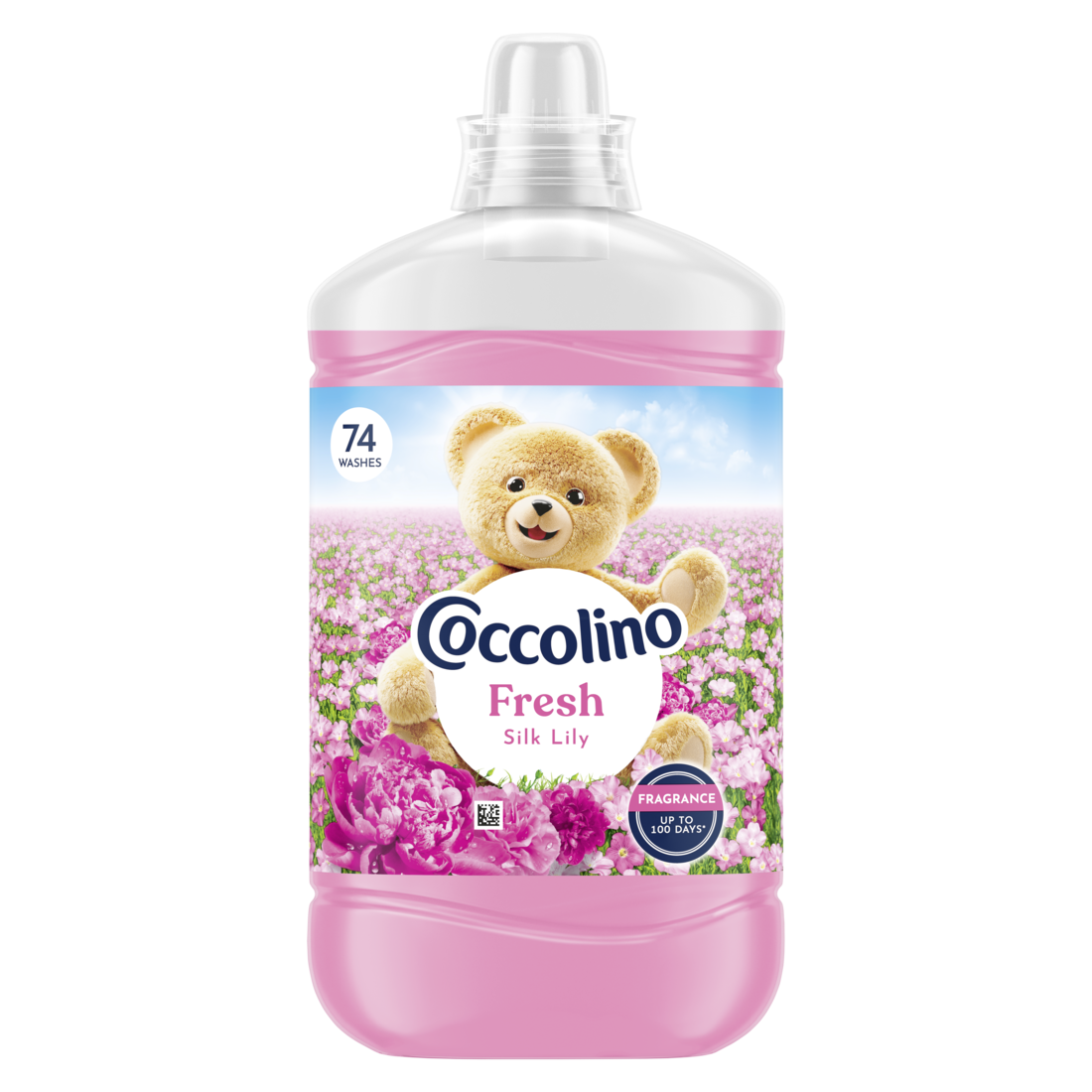 Balsam de rufe Coccolino Fresh Silk Lily 1702 ml (74 spalari)