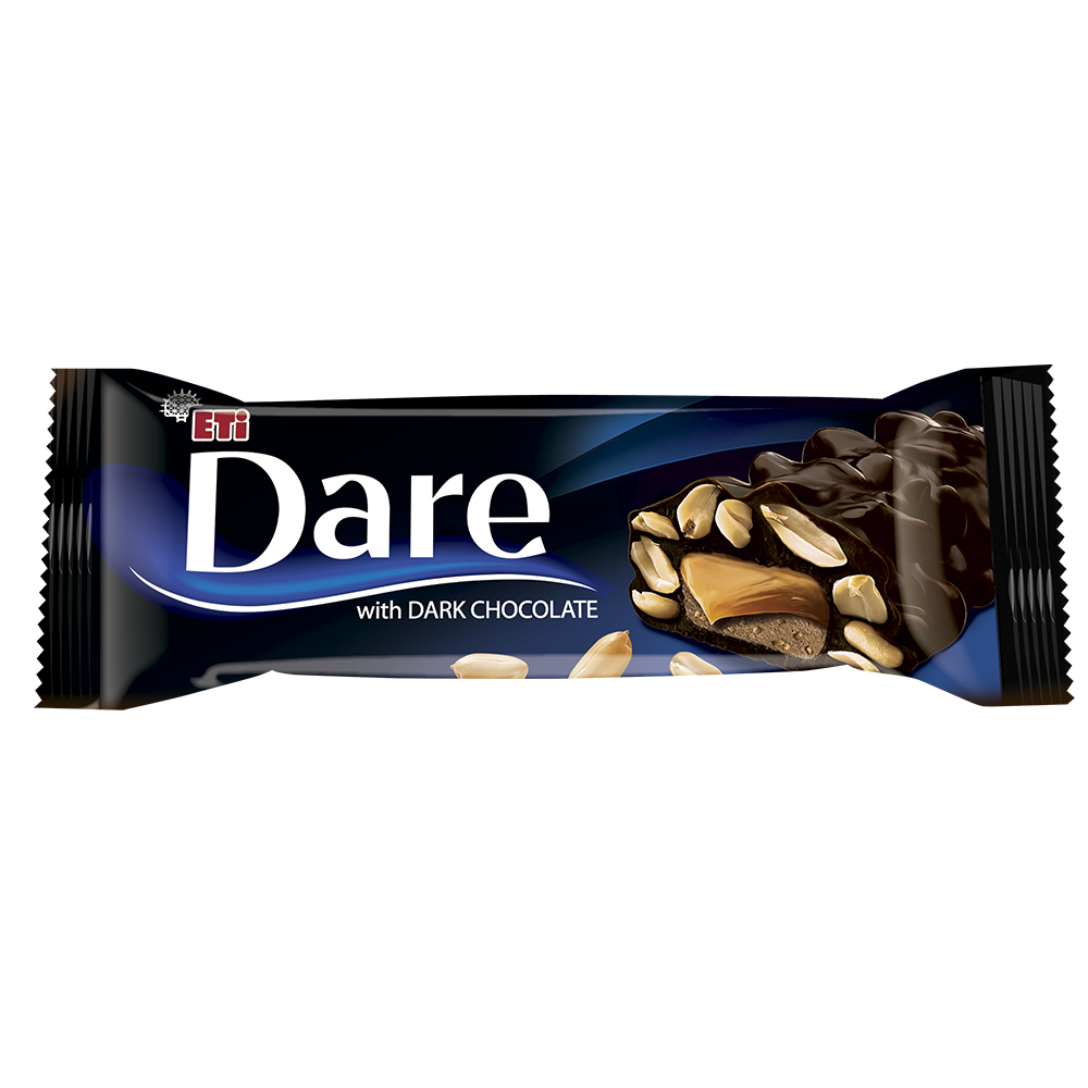 Dare Baton cu ciocolata neagra & arahide 40g
