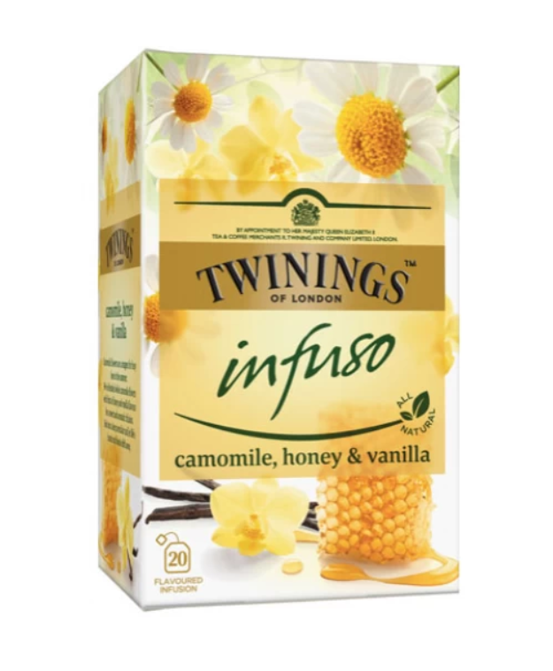 TWININGS Травяной чай Ромашка, мёд и ваниль, 20 пак