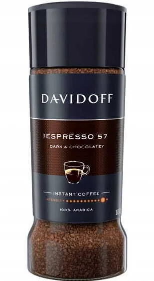 Cafea solubilă Davidoff Espresso 57, 100 gr.