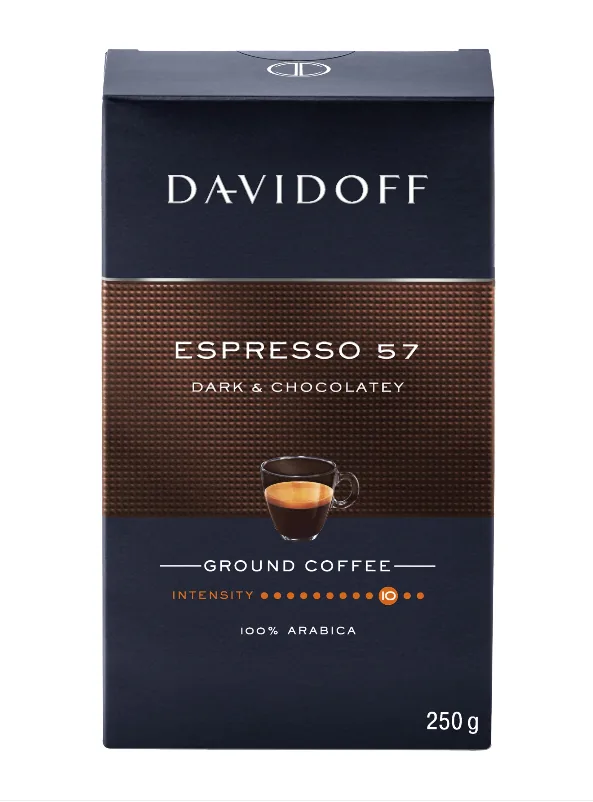 Cafea măcinată Davidoff Espresso 57, 250 gr