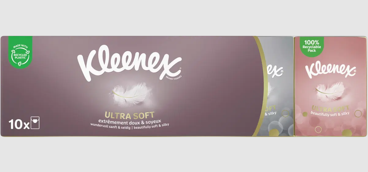 Batiste nazale Kleenex Ultra Soft Mini, 10 buc.