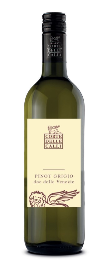 CORTE DELLE CALLI  Pinot Grigio delle Venezie DOC, 12%, vin alb sec, 0.75L