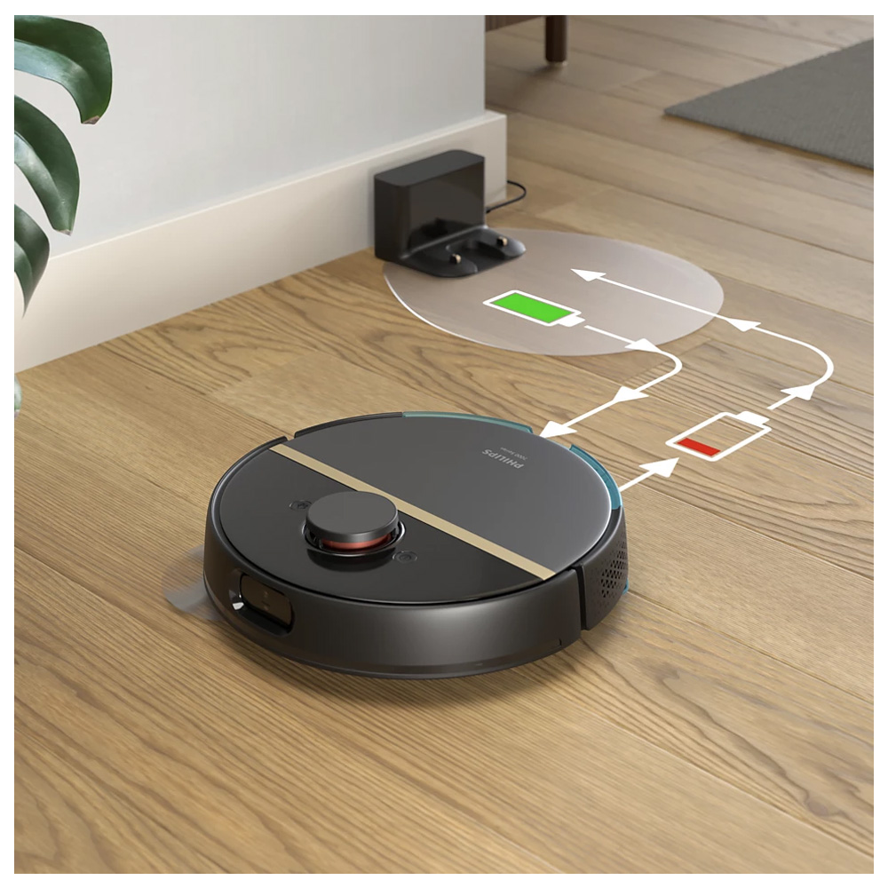 XU7000/01  Philips  HomeRun seria 7000 Aqua  Robot aspirator şi mop