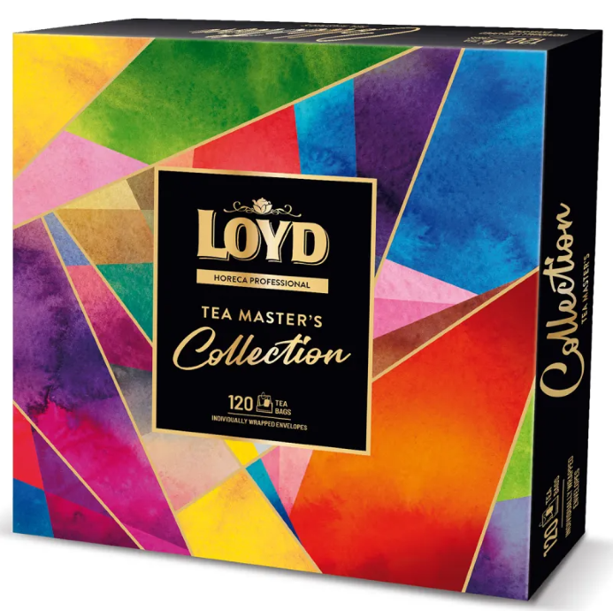 Ceai în asortiment LOYD Tea Master's Collection, 120 pliculețe, 222g
