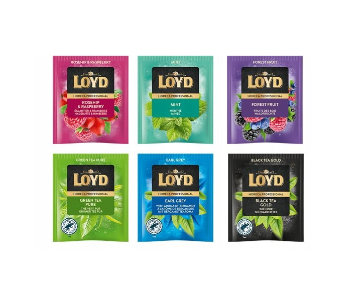Ceai în asortiment LOYD Tea Master's Collection, 120 pliculețe, 222g