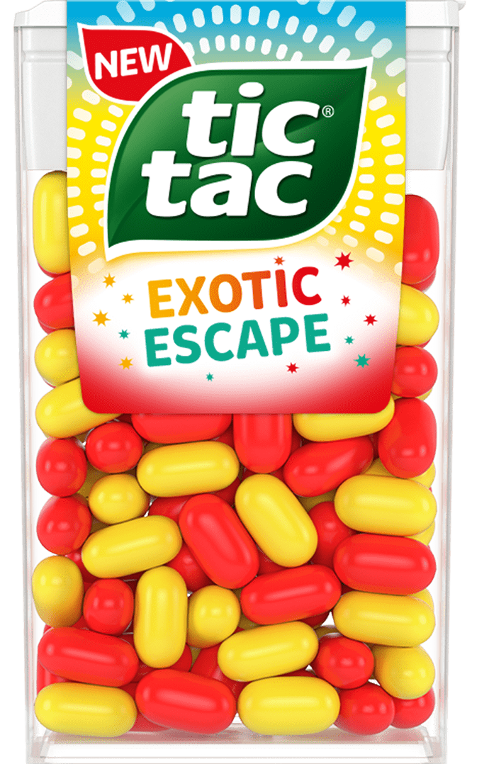 Tic Tac Exotic Escape, 18gr