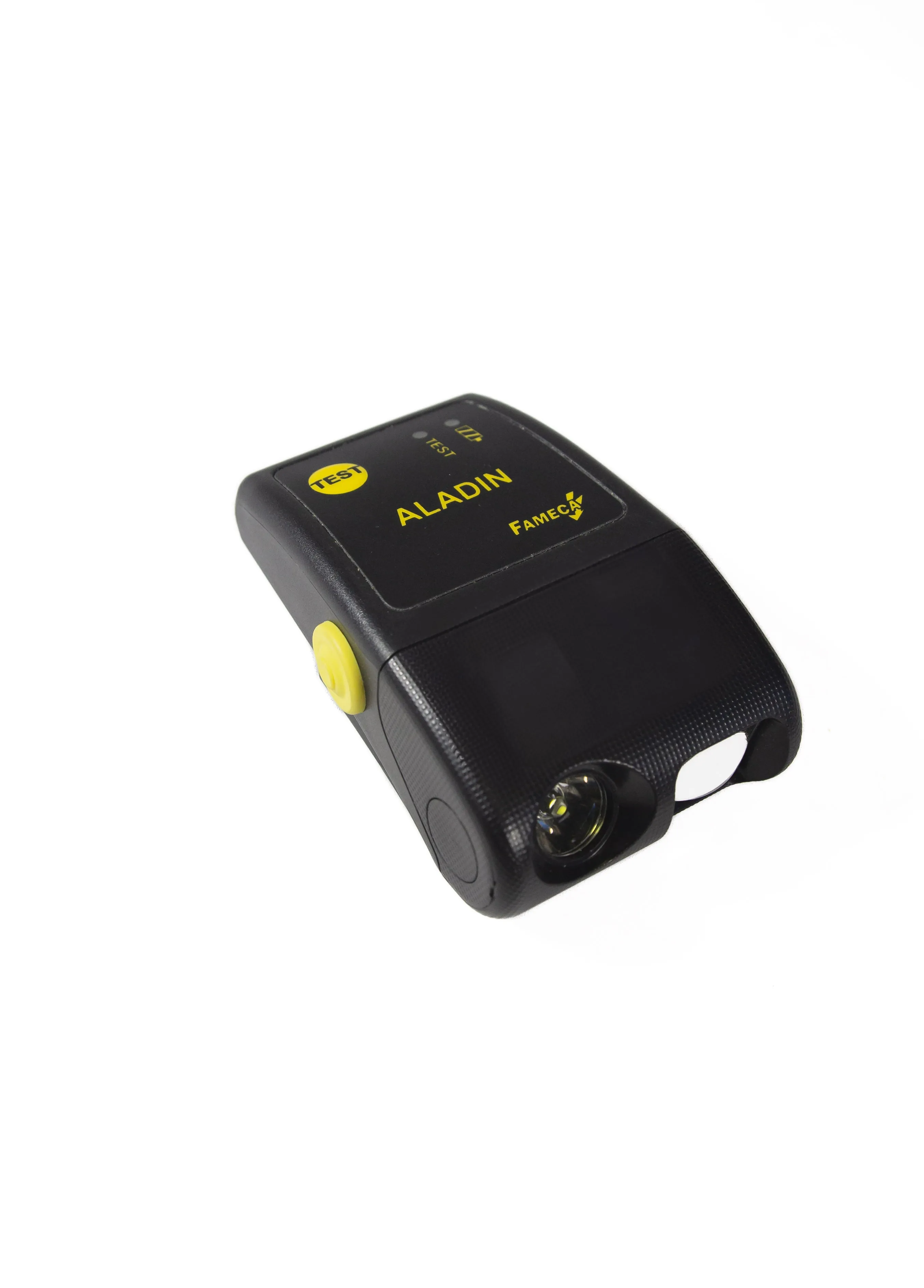 Indicator de tensiune pe casca cu lanterna ALADIN