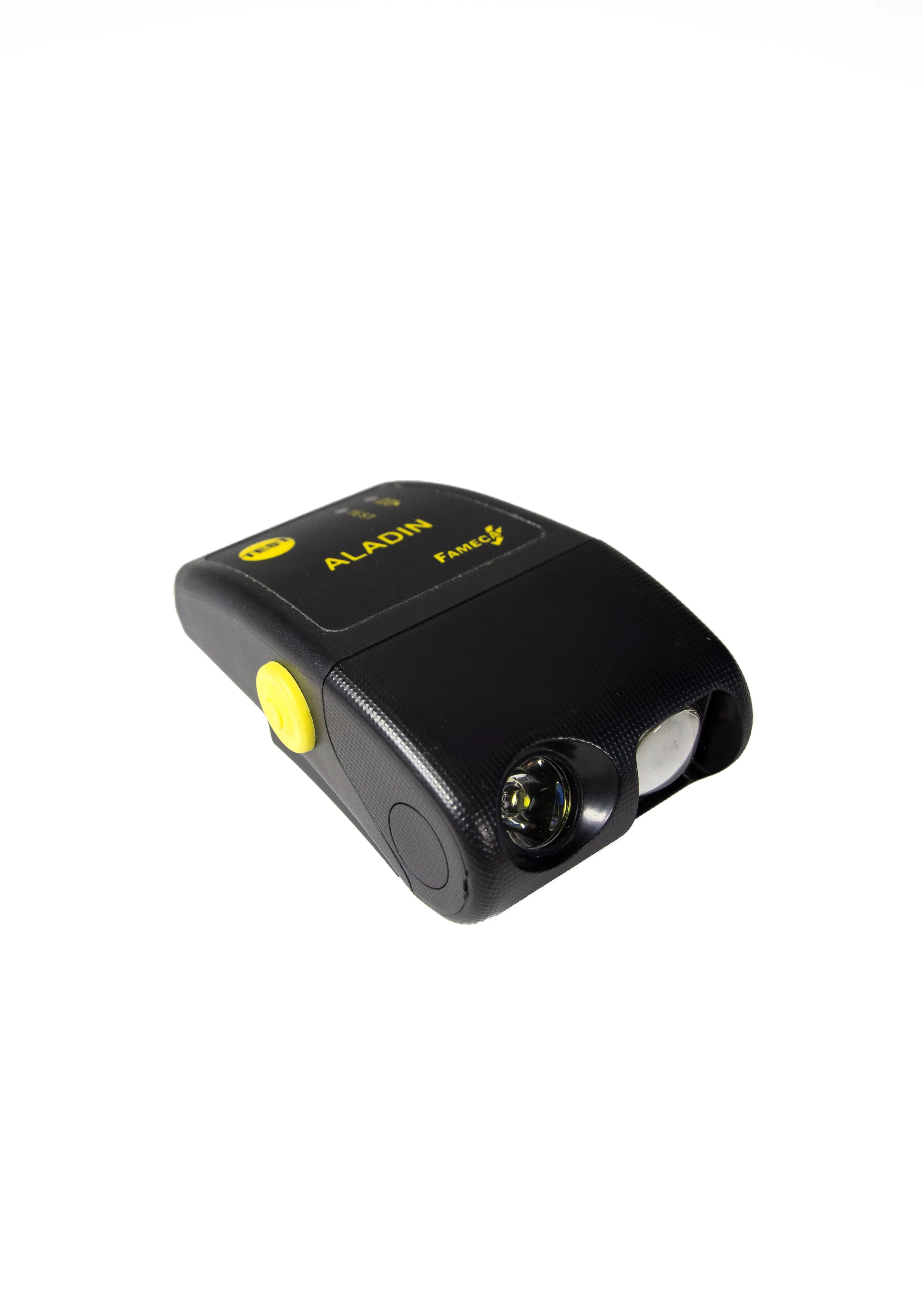 Indicator de tensiune pe casca cu lanterna ALADIN