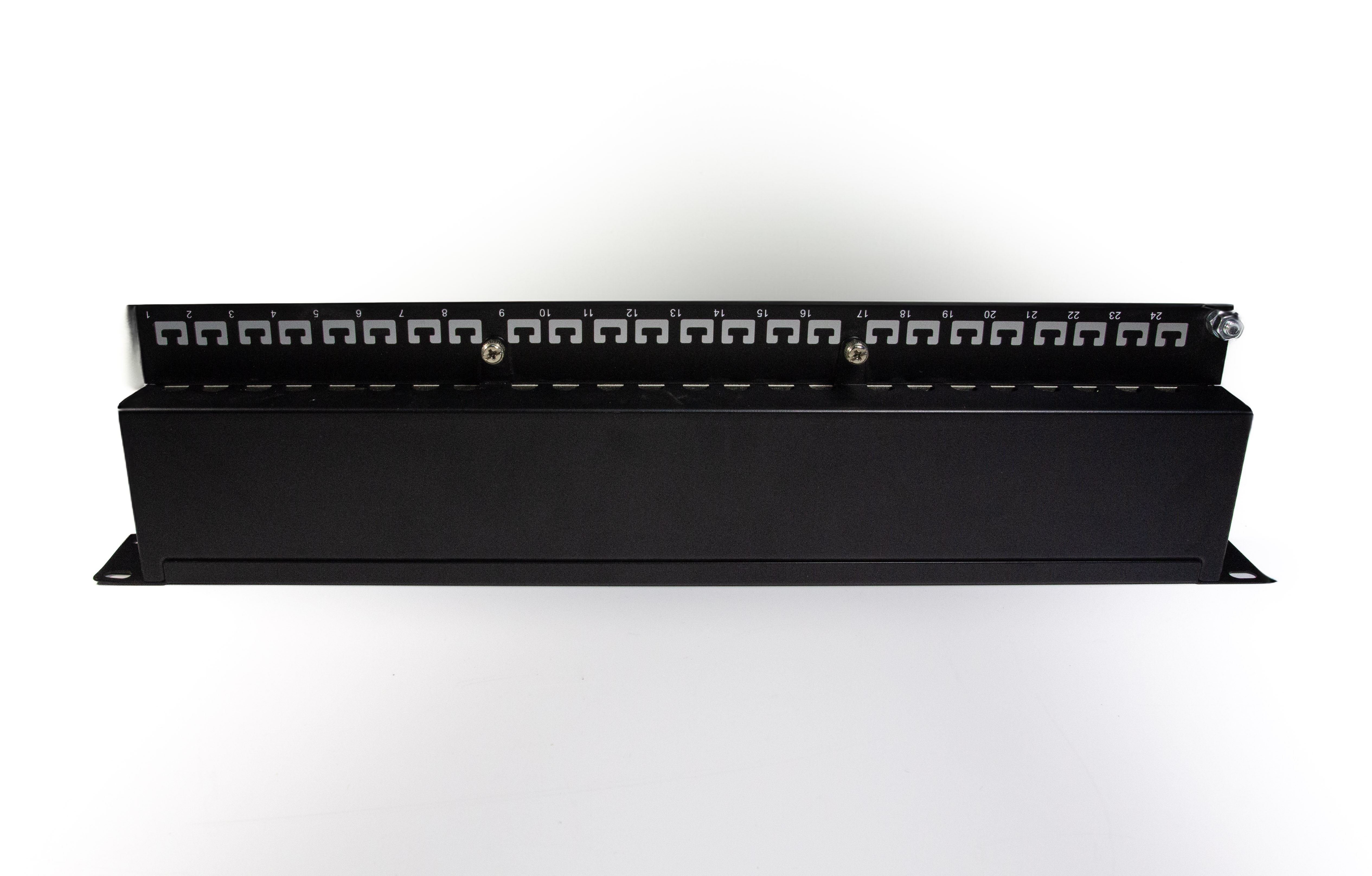 Patch panel 19"" 24*RJ45 cat 5E ecranat