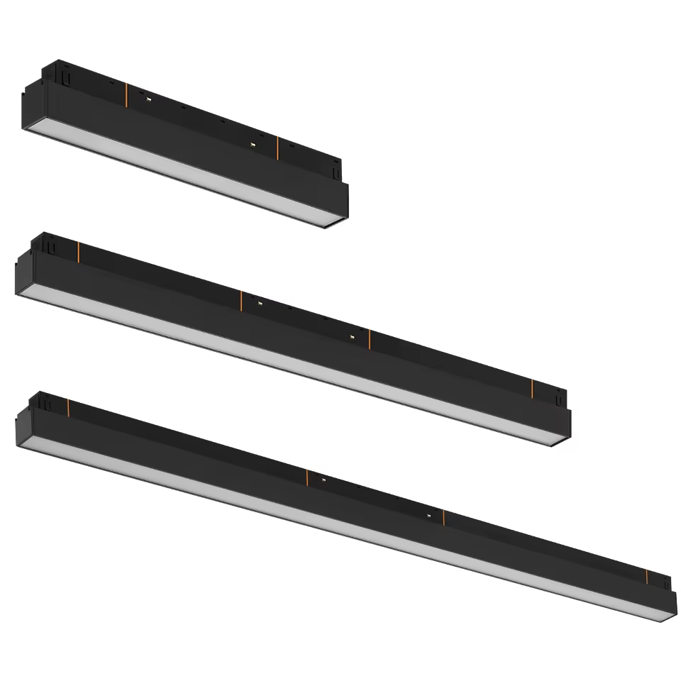 Corp iluminat LED pe sina 12W 3000K Black 2ALGD2201CA-12W