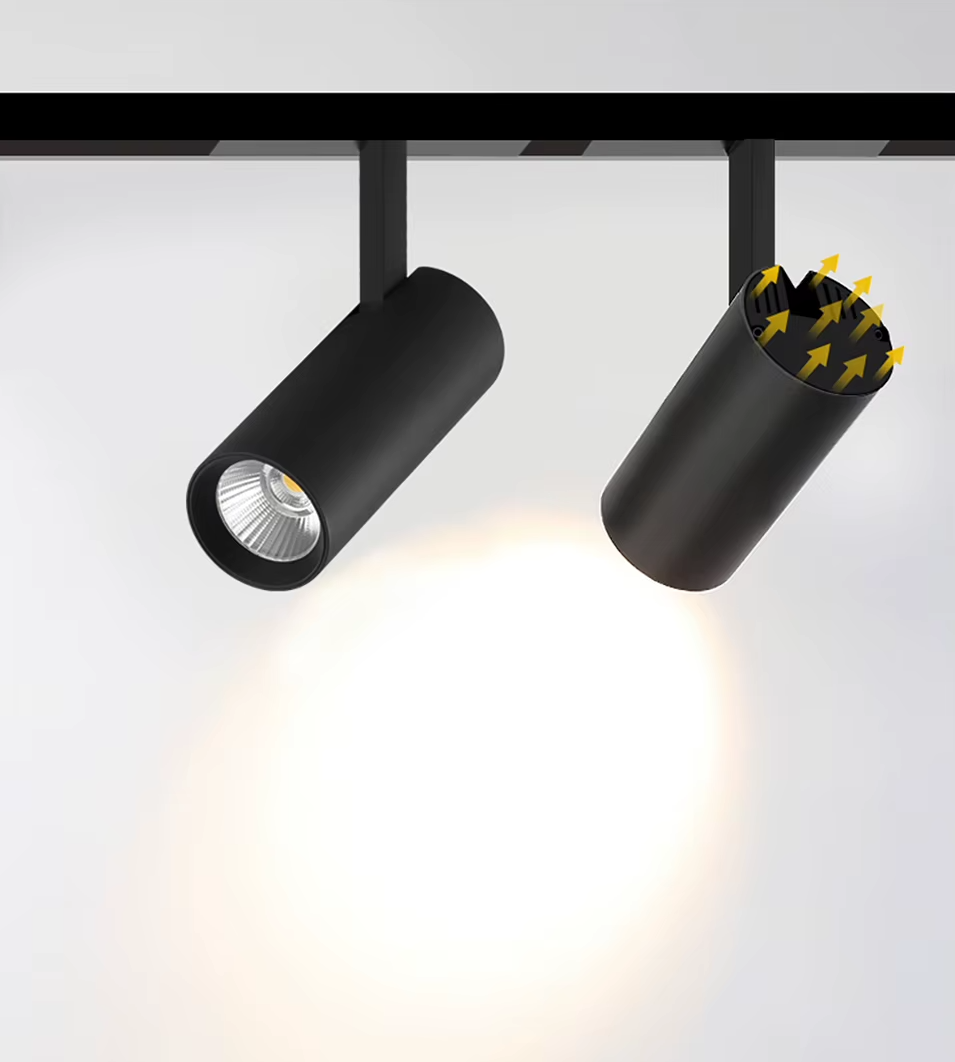 Proiector LED pe sina 8W 3000K Black 2ALGD2207CA-8W