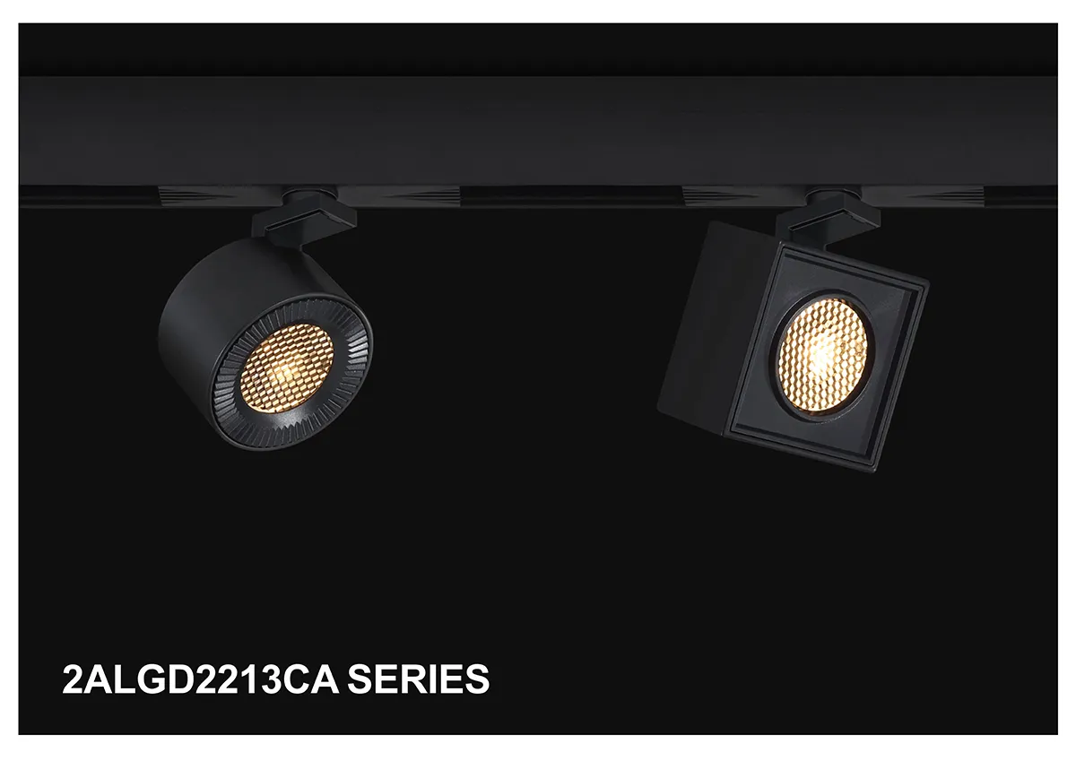 Track mountedlight 12W DC48V Led black