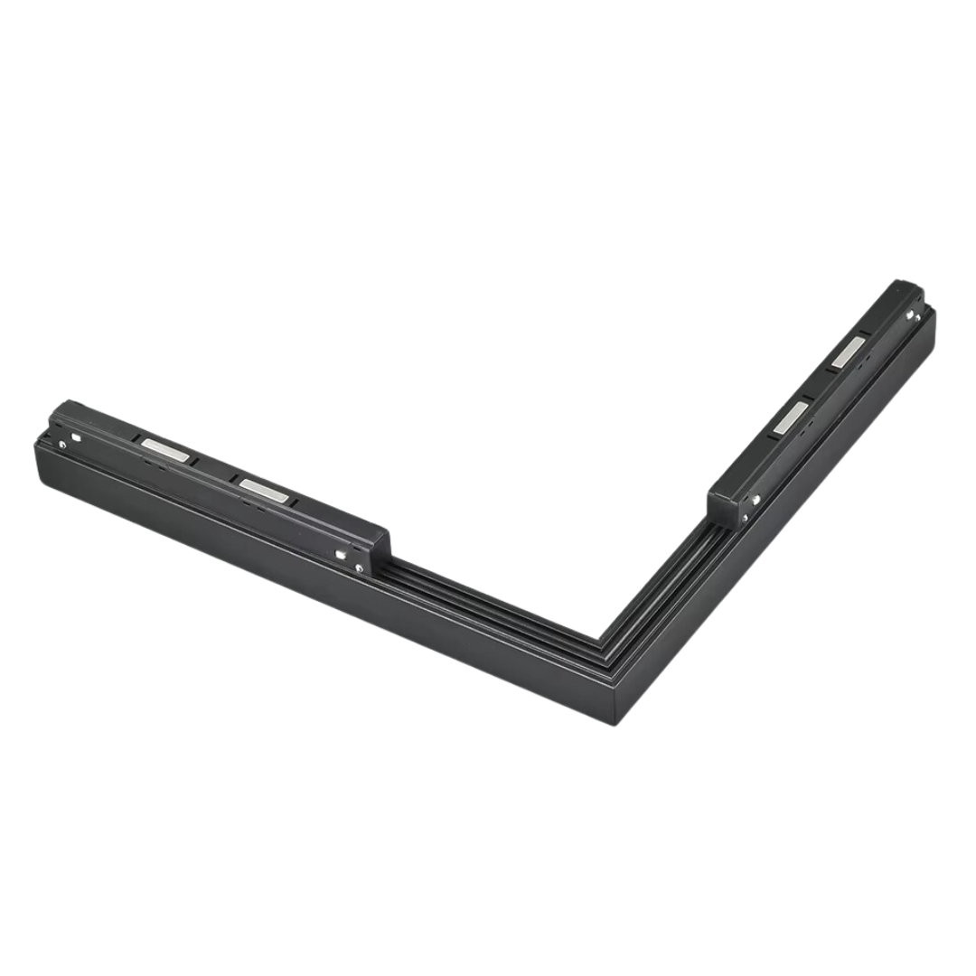 Corp iluminat LED pe sina 16W unghiular 3000K Black 2ALGD2219CA-16W