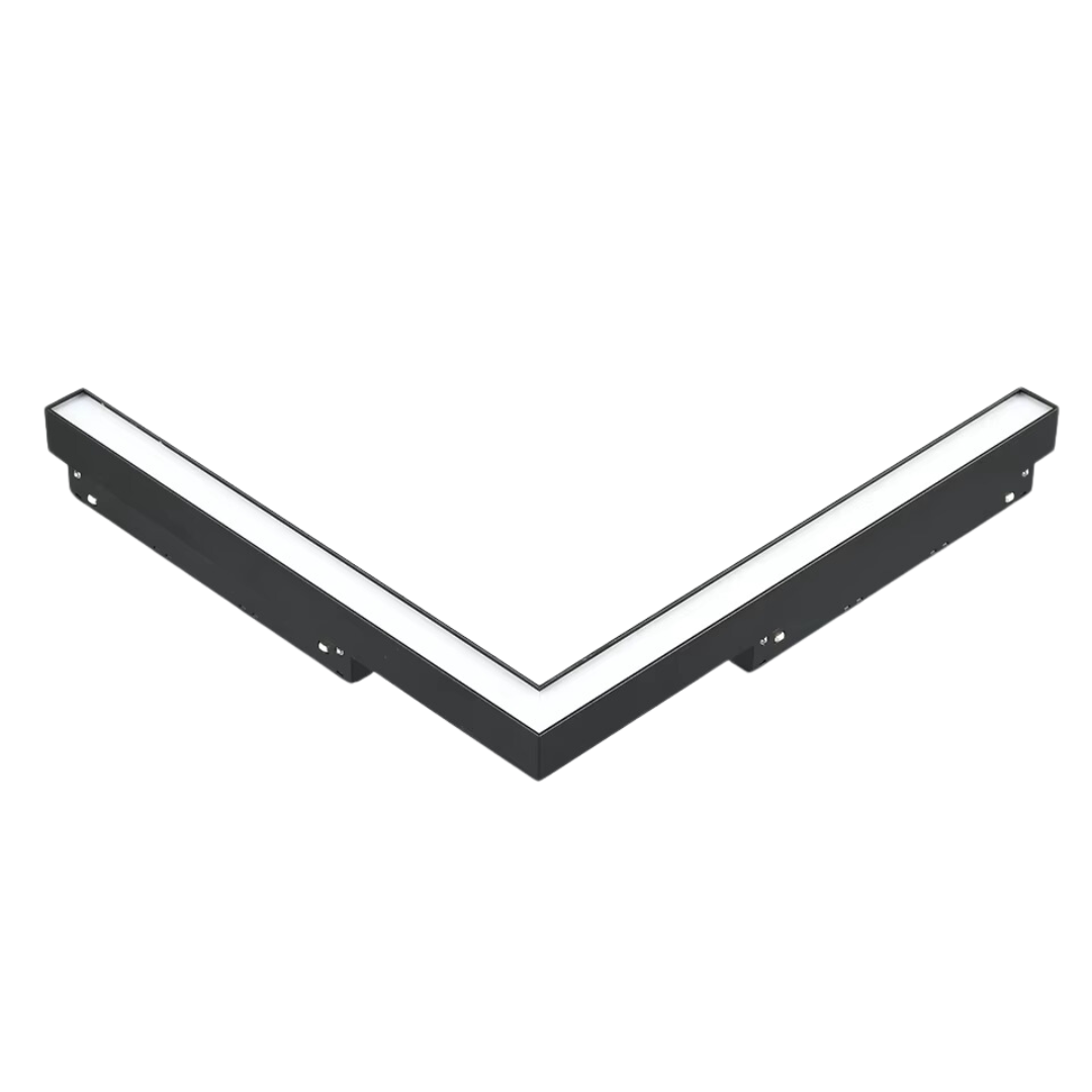 Corp iluminat LED pe sina 16W unghiular 3000K Black 2ALGD2219CA-16W