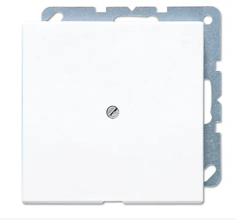 LS990AWWM Fatada ieșire cablu cu protecție la tracțiune, alb mat