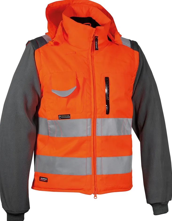 Scurta de iarna SIGNAL (orange/antracite) cu benzi reflectorizante