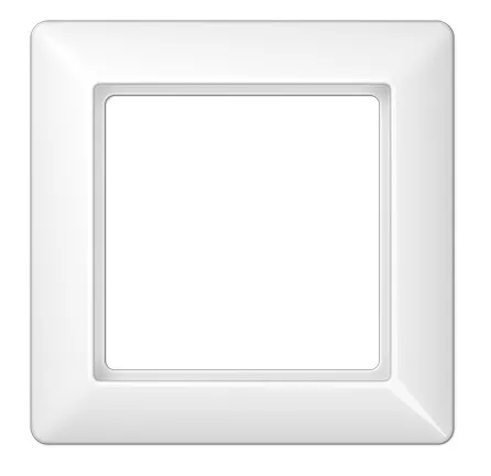 AS581WW Рамка для 1 модуля, белый