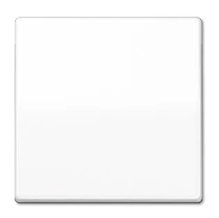 AS591WW Clapa intrerupator/buton simplu, alb