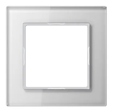 AC581GLWW Rama decor 1 loc sticla, alb