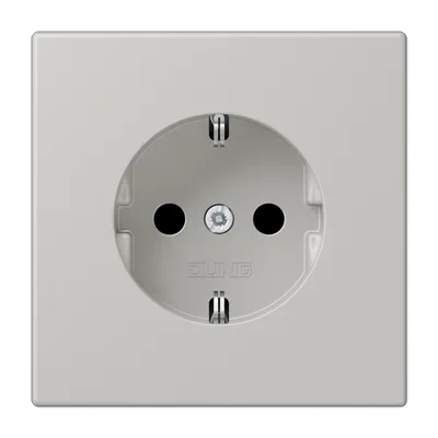 LC1520KI205 Priza Schuko 16A cu protectie, gris clair 31 (32013)