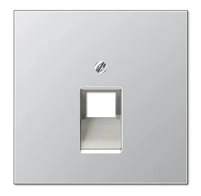 AL2969-1UA Capac priza internet simpla, aluminiu