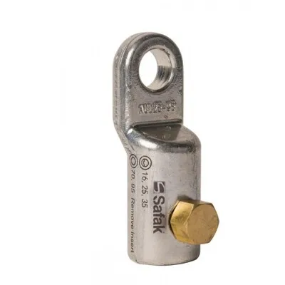 Papuc aluminiu cu surub 35kV 35-150mm2 M16