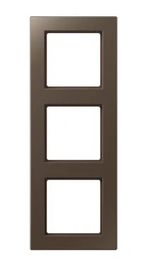 AC583MO Рамка для 3 модулей, A Creation, мокко