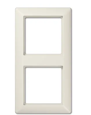 AS582 Рамка для 2 модулей, слоновая кость