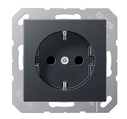 A1521BFANM Priza Schuko 16 А, antracit mat
