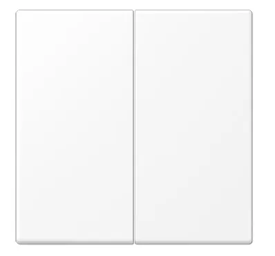 LS995WWM Clapa intrerupator/buton dublu, alb mat